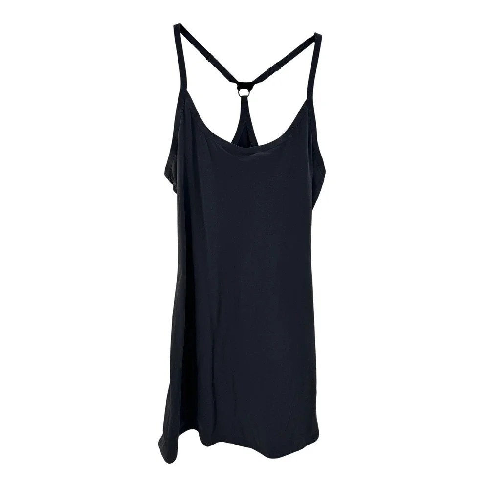 Outdoor Voices The Exercise Lined Tennis Golf Mini Dress Women's Size XS Black